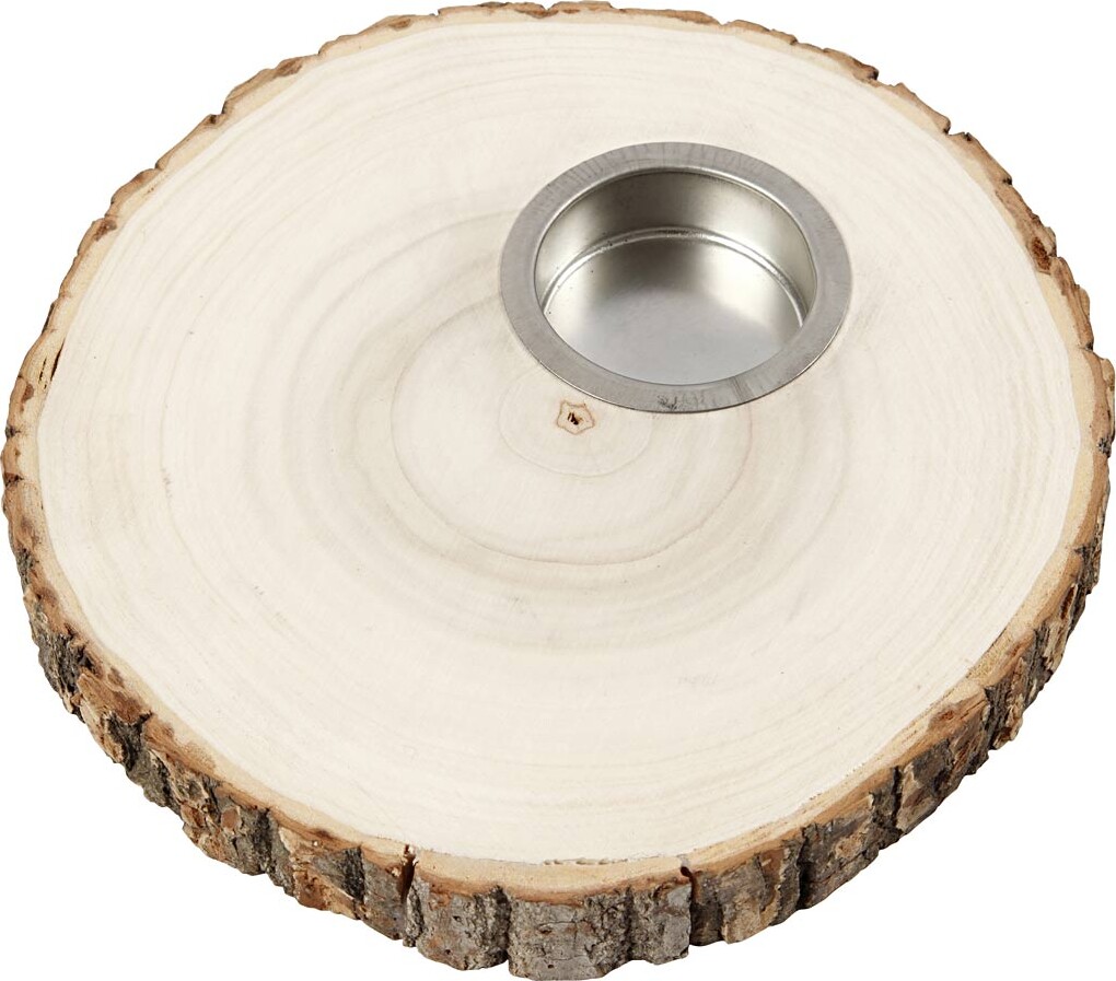 Fyrfadsstage - Ø 14-16 Cm - Tykkelse 19 Mm - 1 Stk