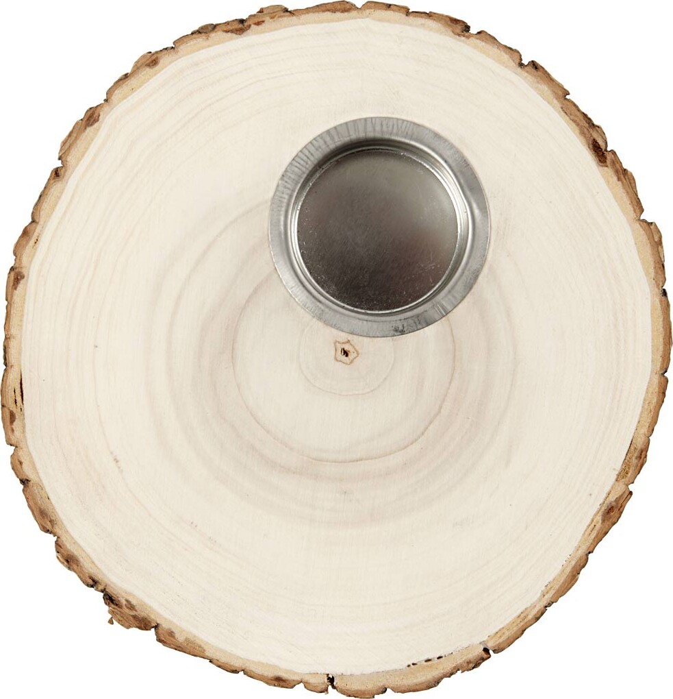 Fyrfadsstage - Ø 14-16 Cm - Tykkelse 19 Mm - 1 Stk