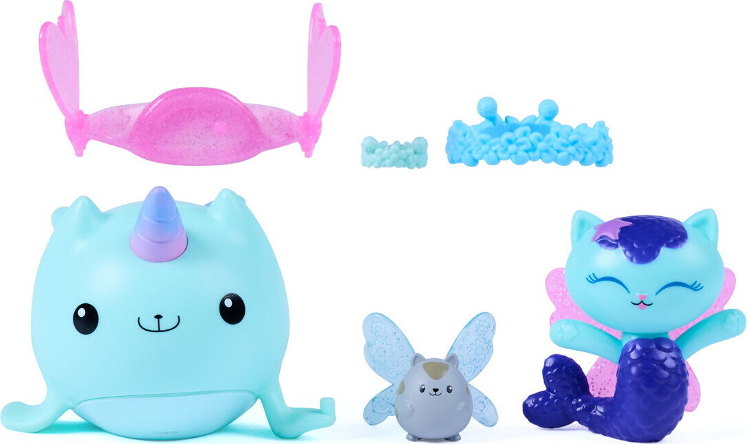 Gabby S D Mercat Narwhal Figurer