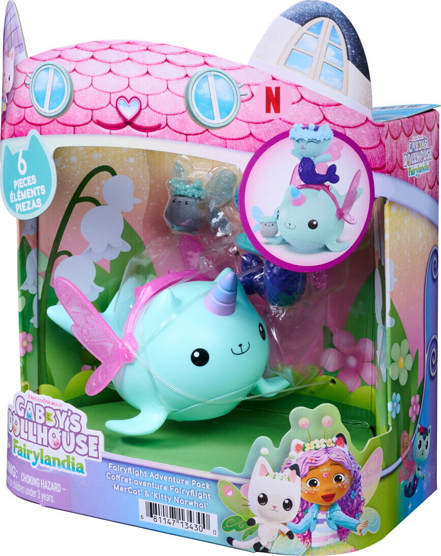 Gabby S D Mercat Narwhal Figurer