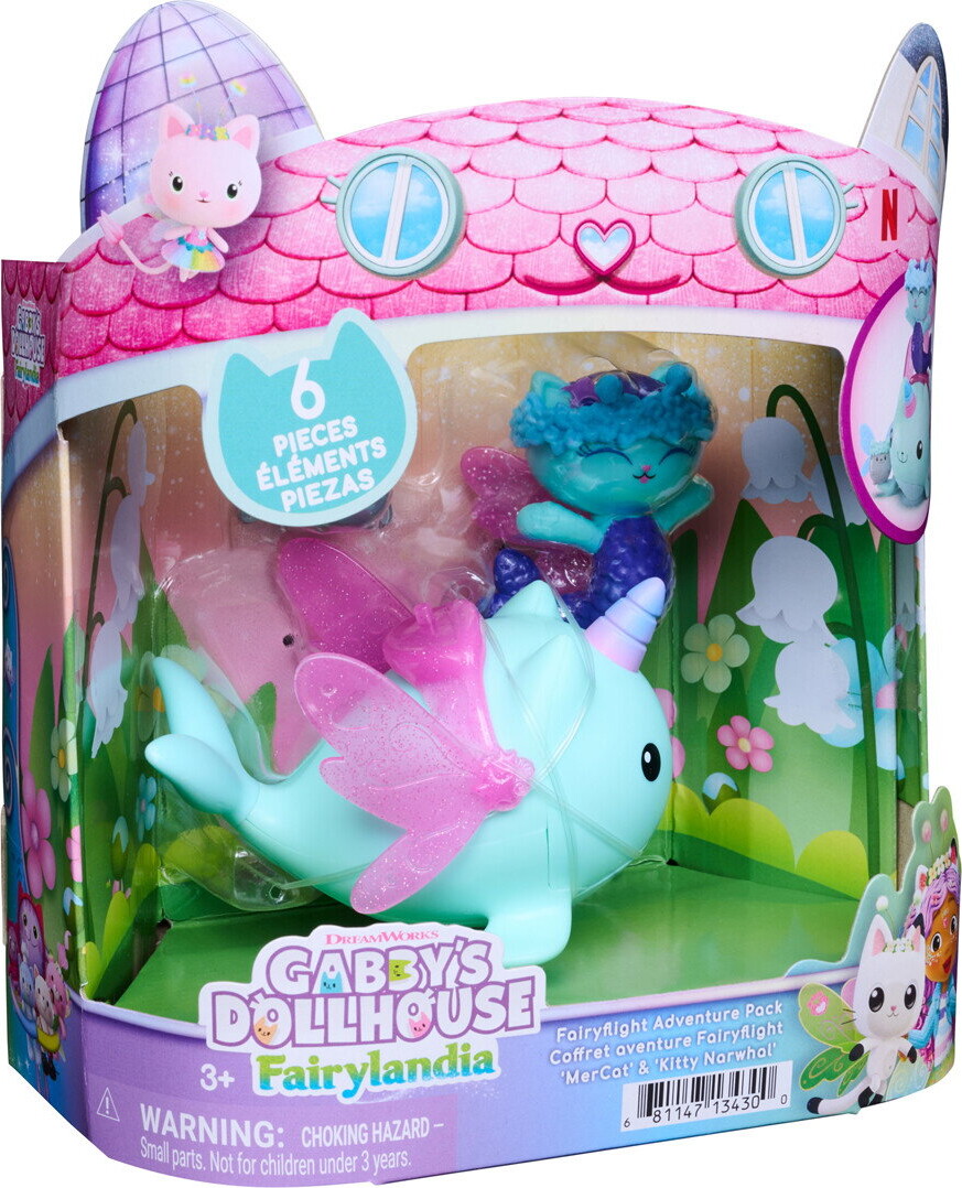 Gabby S D Mercat Narwhal Figurer