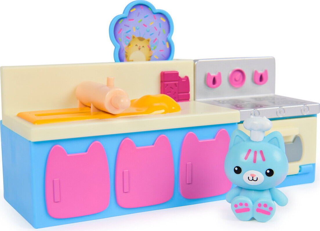 Gabby S Dollhouse - Cakey Cat Fairy Køkken