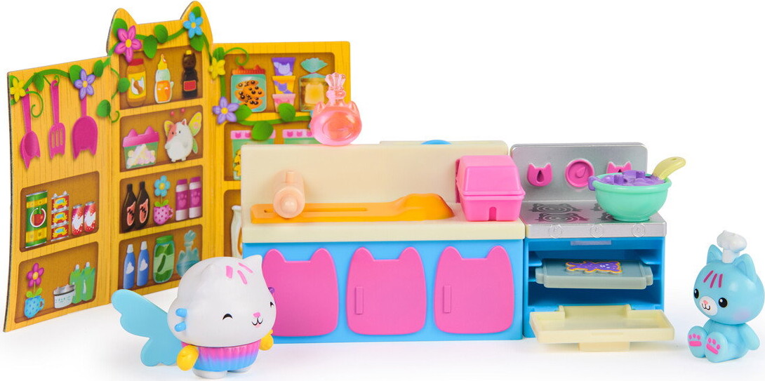 Gabby S Dollhouse - Cakey Cat Fairy Køkken