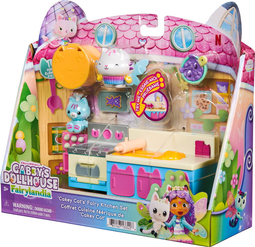 Gabby S Dollhouse - Cakey Cat Fairy Køkken