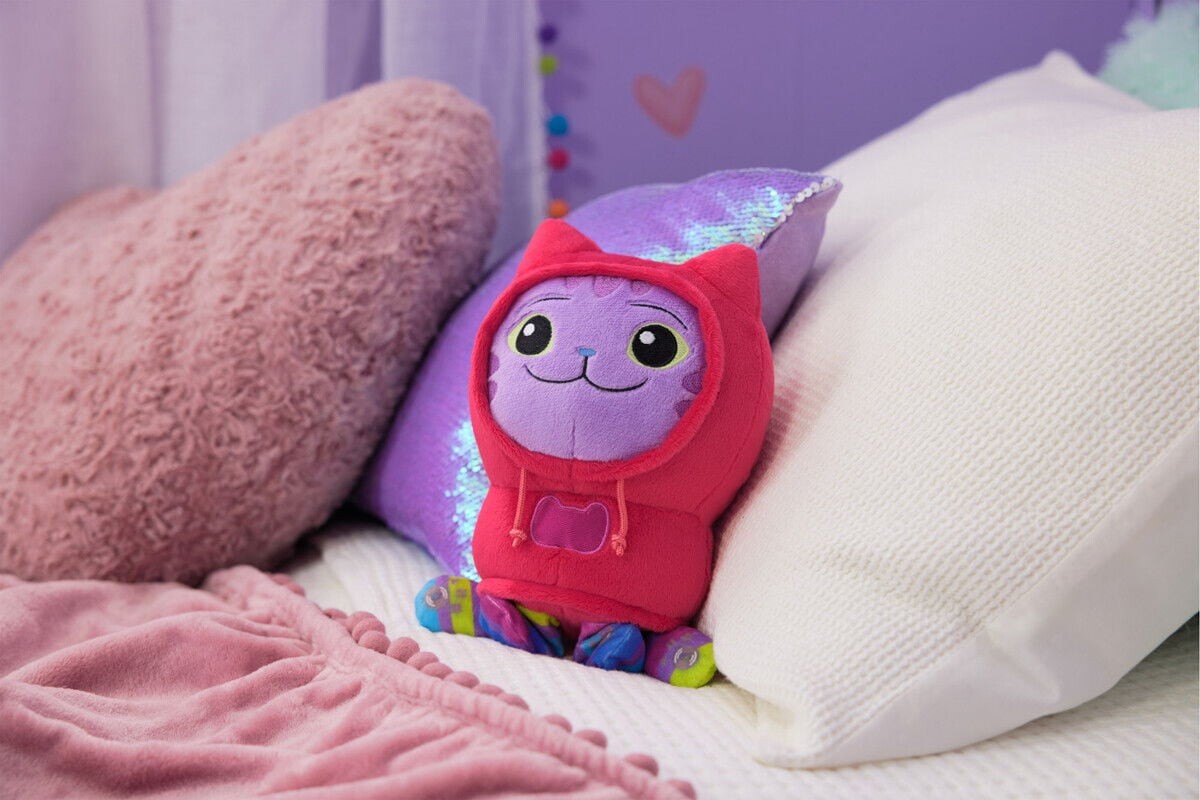 Gabby S Dollhouse - Deluxe Plysbamse Dj Catnip 25 Cm