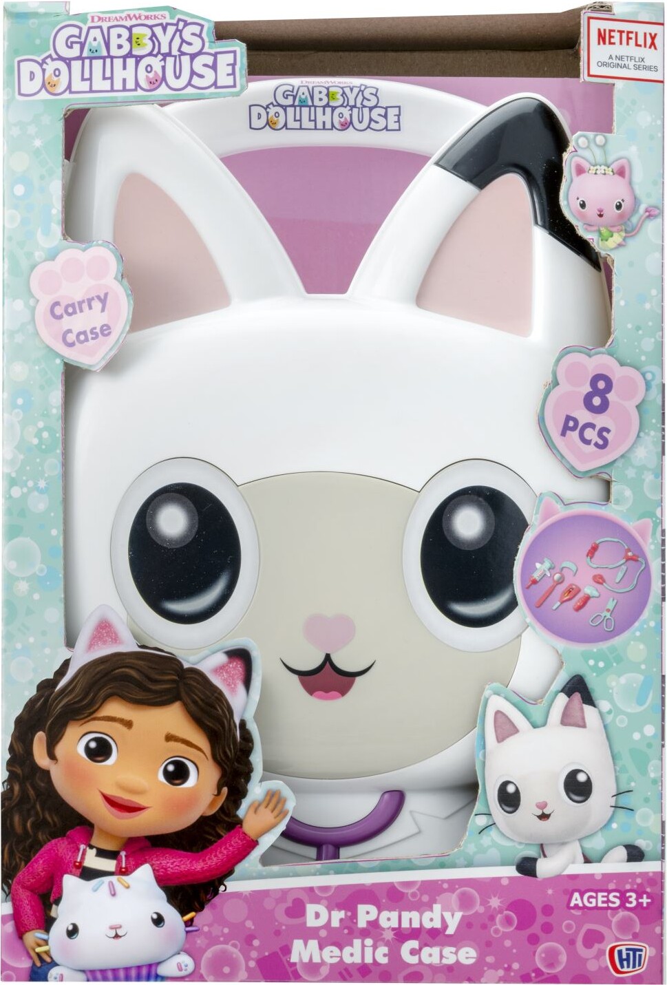 Gabby S Dukkehus - Dr Pandy - Lægesæt Til Børn
