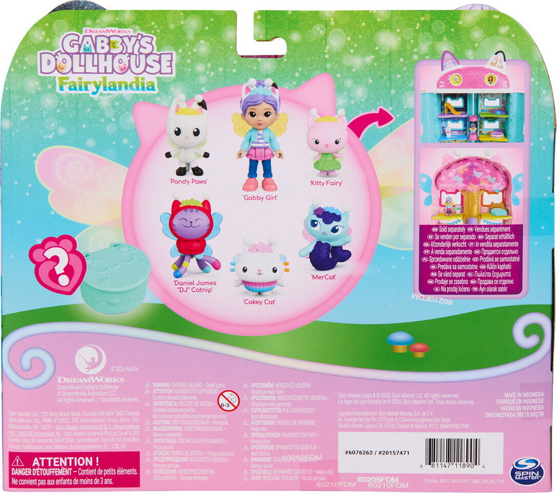 Gabby S Dollhouse - Fairy Venner Figursæt