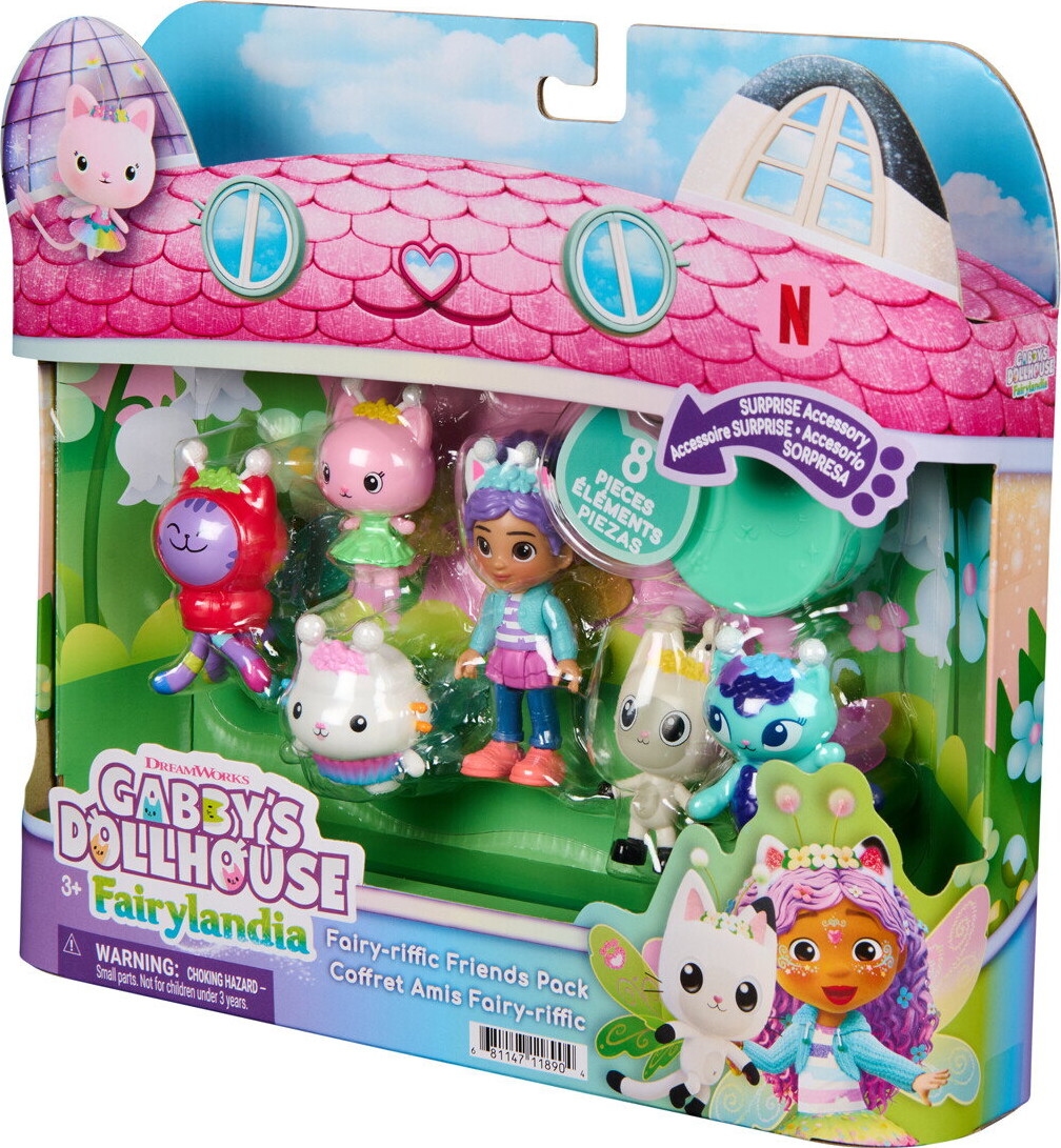 Gabby S Dollhouse - Fairy Venner Figursæt
