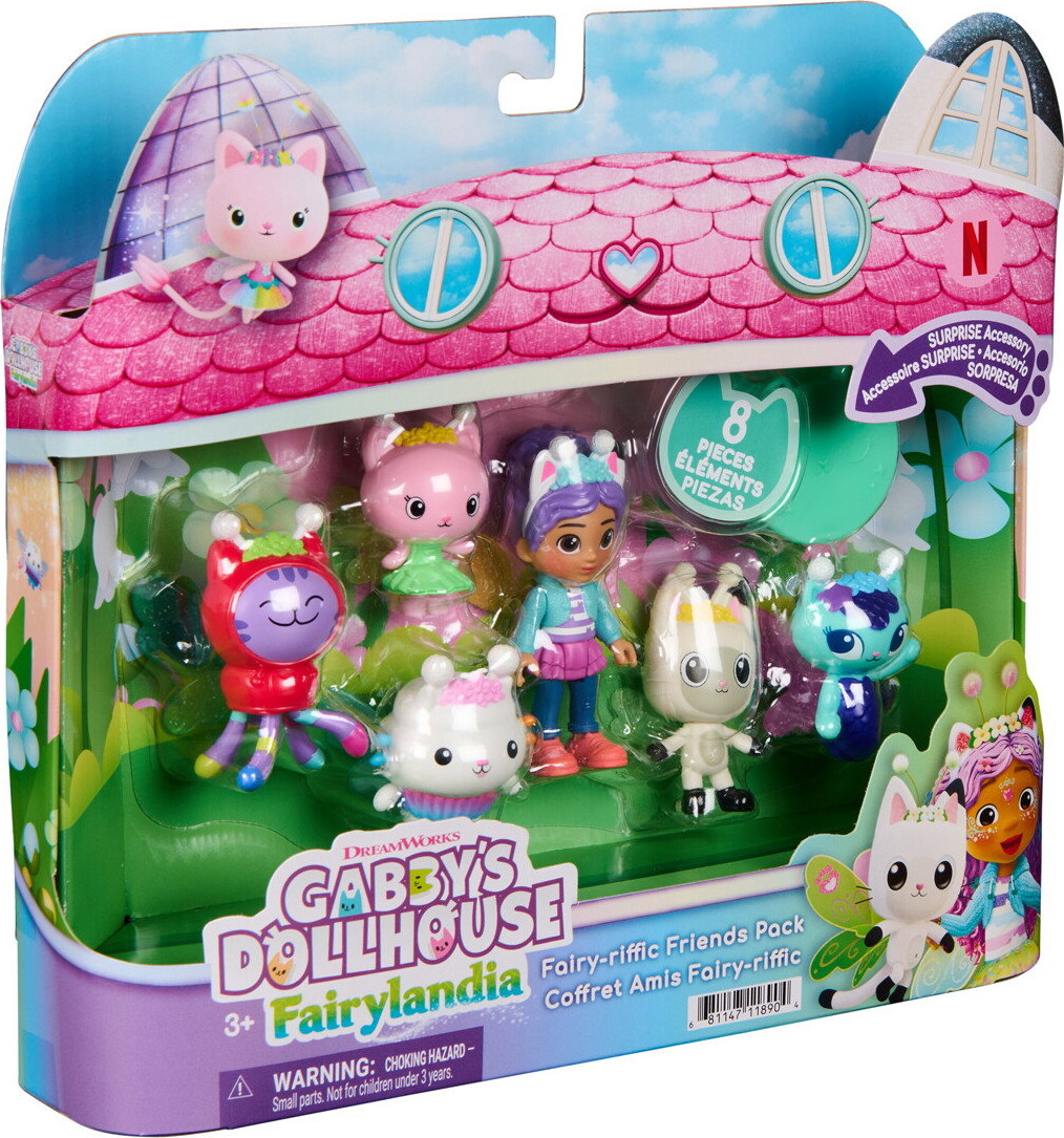 Gabby S Dollhouse - Fairy Venner Figursæt
