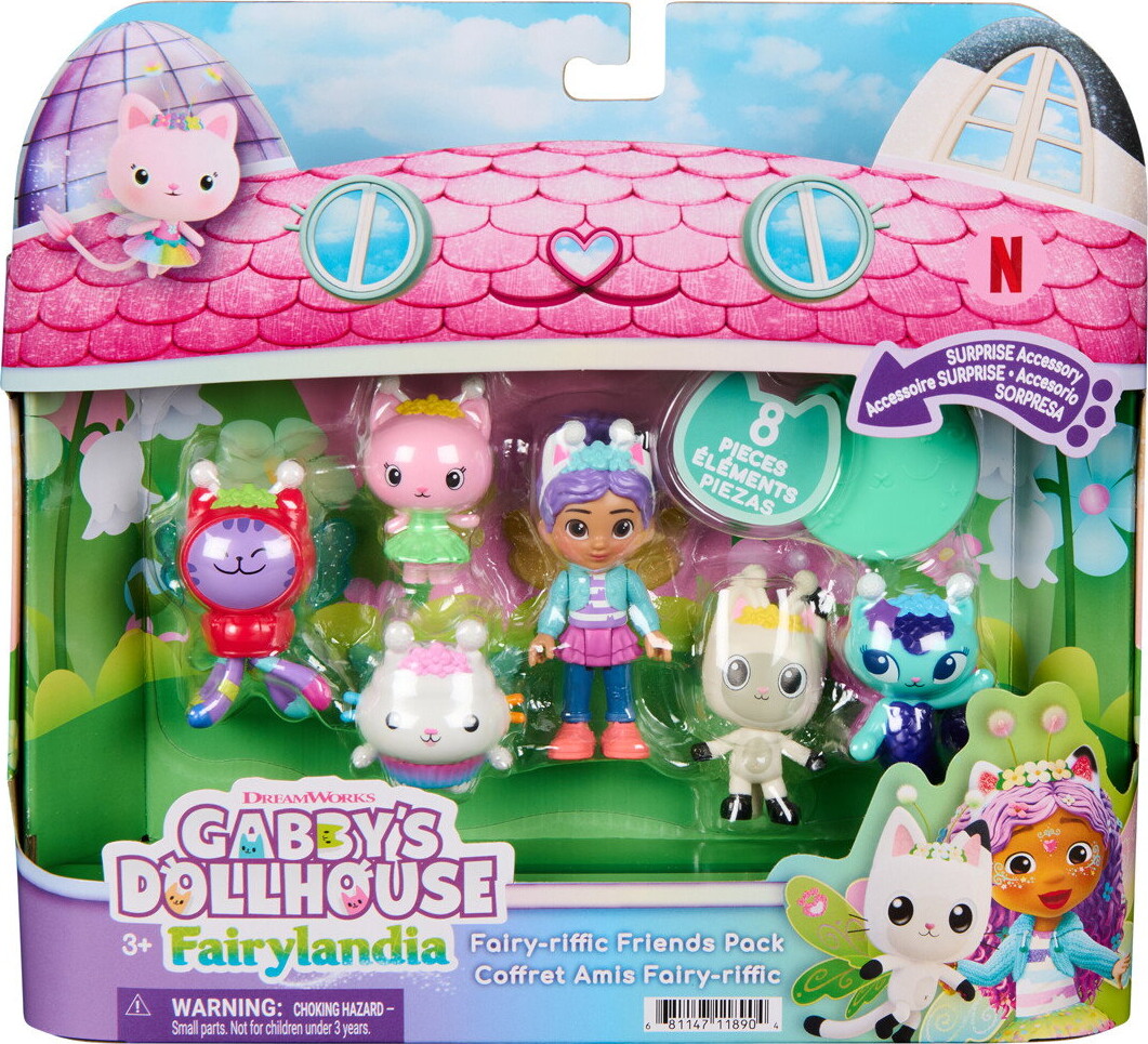 Gabby S Dollhouse - Fairy Venner Figursæt