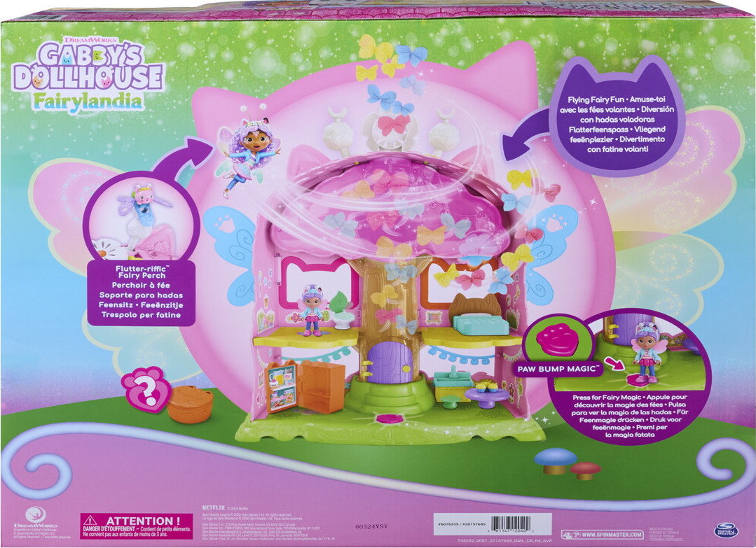 Gabby S Dollhouse - Flutter Fairy Magisk Legesæt