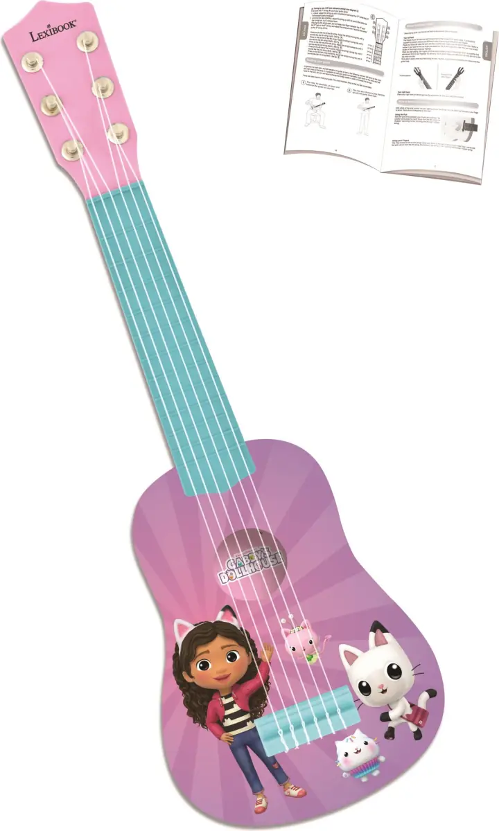 Lexibook - Guitar Til Børn - Gabbys Dukkehus - 53 Cm