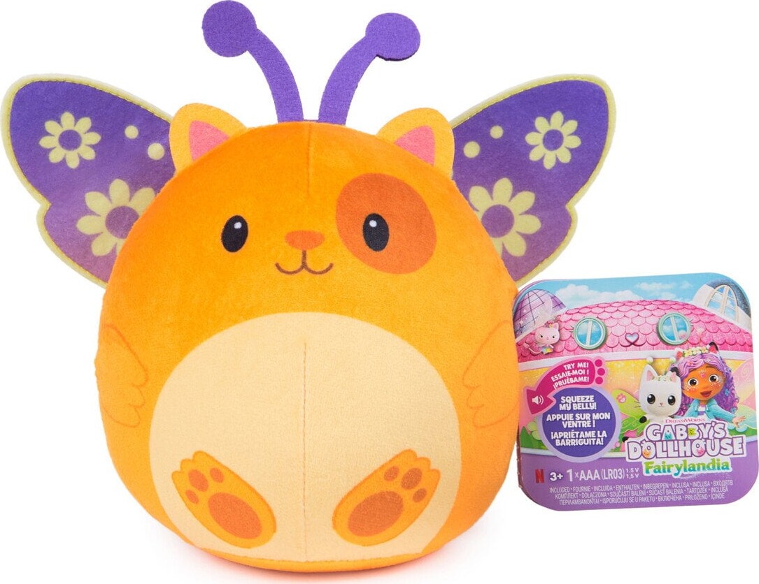Gabby S Dollhouse - Hamster Feature Plush - Orange