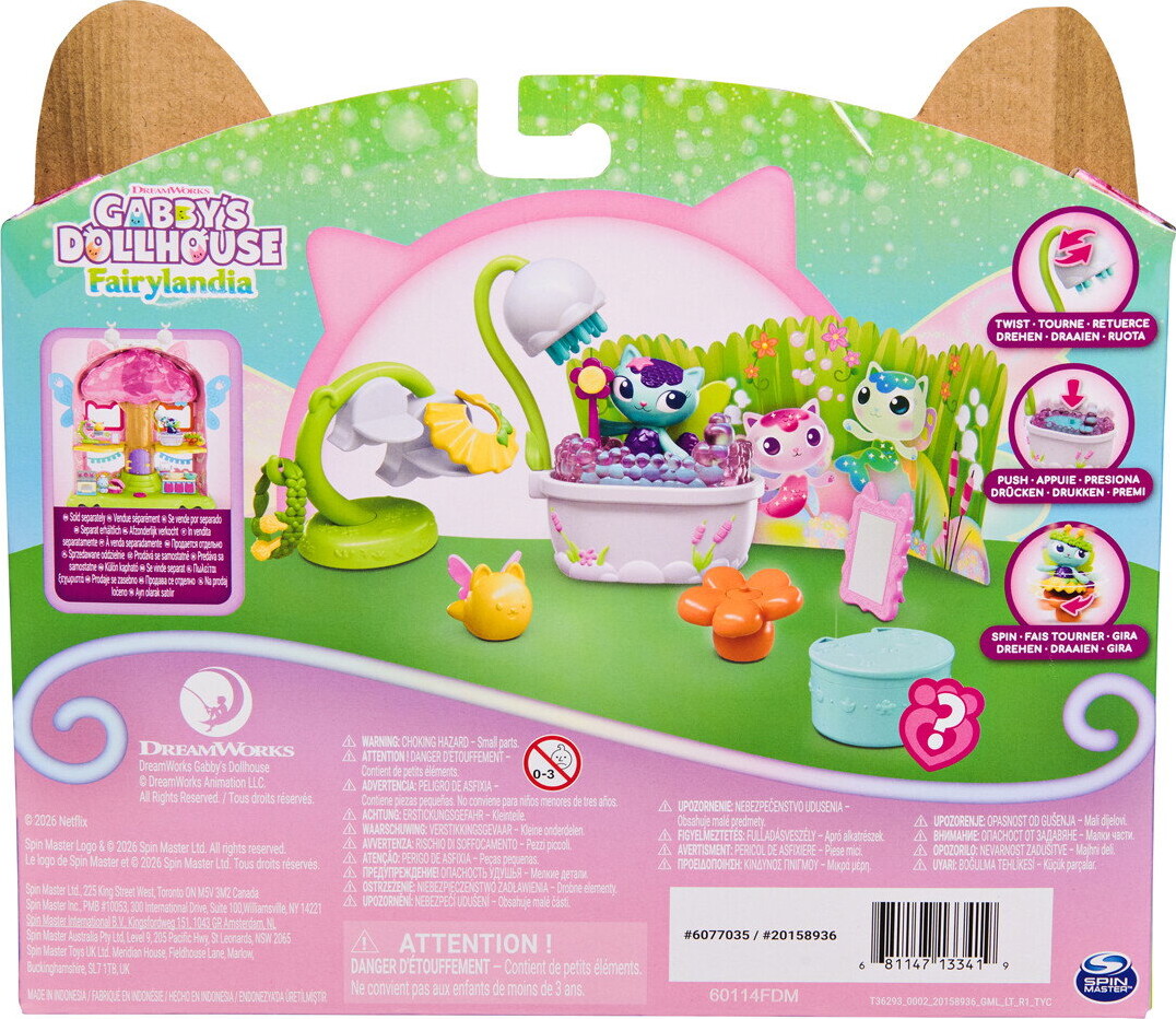 Gabby S Dollhouse - Mercat Fairy Badeværelse