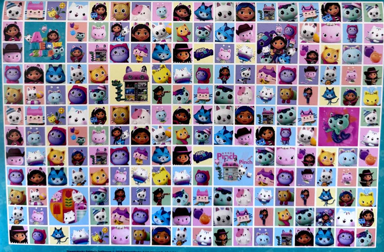 Gabby S Dollhouse Sticker Paradise Set