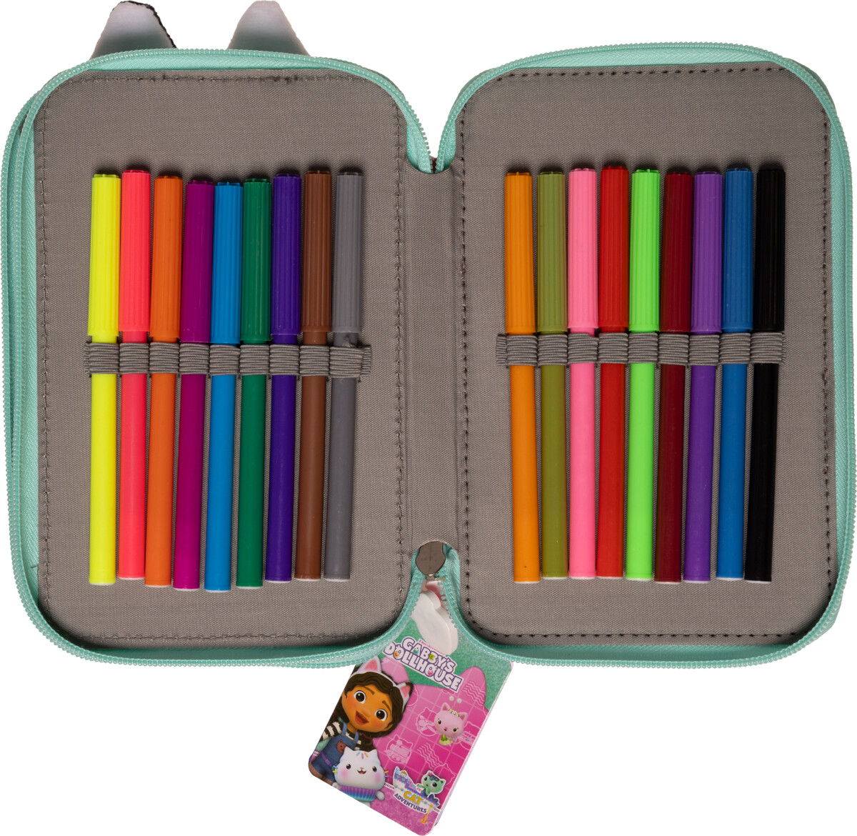 Gabby S Dukkehus - Doublesidet Penalhus Mfyld