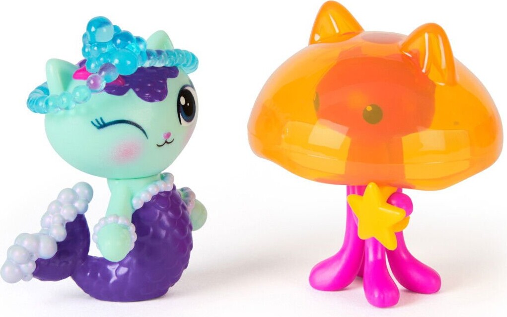 Gabby S Movie 2Pack Figure-Mercat Cat Jelly Fish 6074329