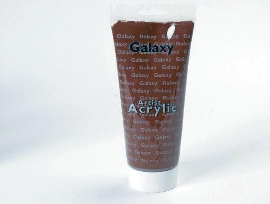 Galaxy - Artist Acrylic - 200 Ml - Burnt Umber - Ac 19