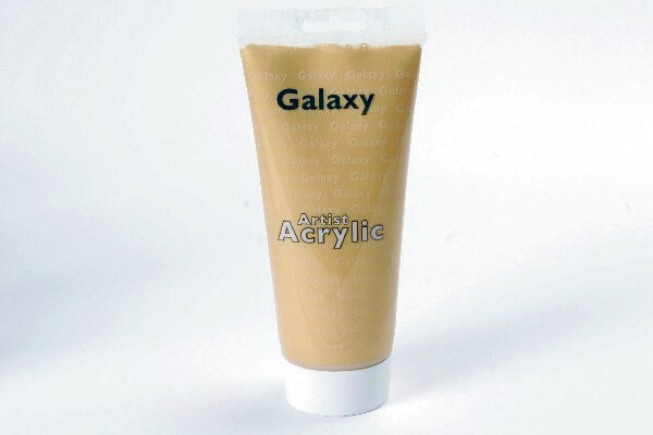 Vandbaseret Akrylmaling - 200 Ml - Guld - Galaxy Acrylic