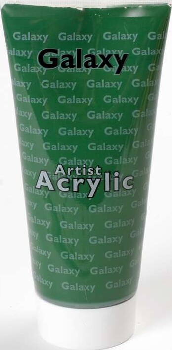 Vandbaseret Akrylmaling - 200 Ml - Hookers Grøn - Galaxy Acrylic