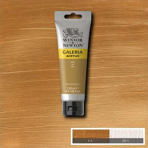 Winsor Newton - Galeria Akrylmaling - Gold 120 Ml