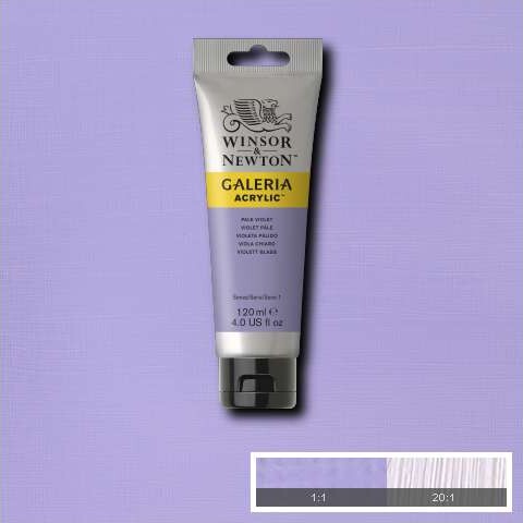 Winsor Newton - Galeria Akrylmaling - Pale Violet 120 Ml