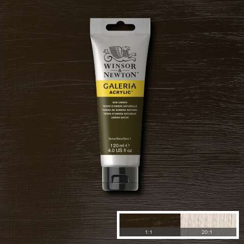 Winsor Newton - Akrylmaling - Raw Umber 120 Ml