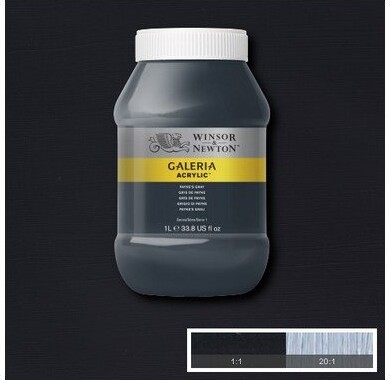 Winsor Newton - Akrylmaling - Paynes Grey 1000 Ml