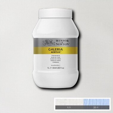 Winsor Newton - Akrylmaling - Titanium Hvid 1000 Ml