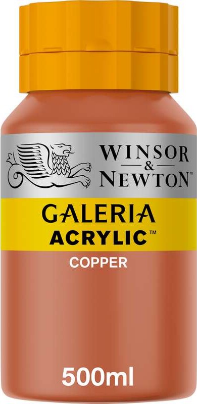 Winsor Newton - Akrylmaling - Copper 500 Ml