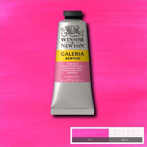 Winsor Newton - Galeria Akrylmaling - Opera Rose 60 Ml