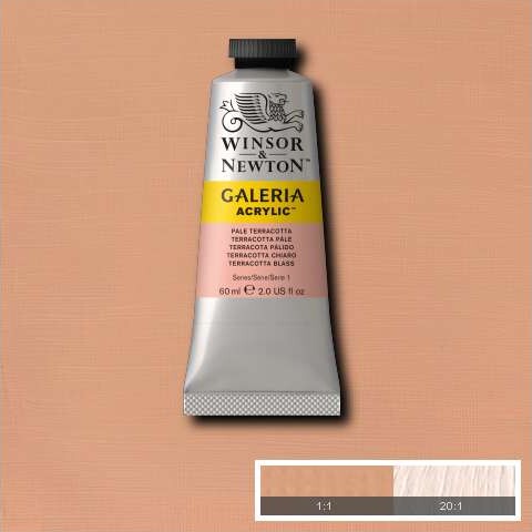 Winsor Newton - Galeria Akrylmaling - Bleg Terracotta 60 Ml