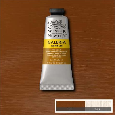 Winsor Newton - Galeria Acrylic - 60 Ml - Raw Sienna 552
