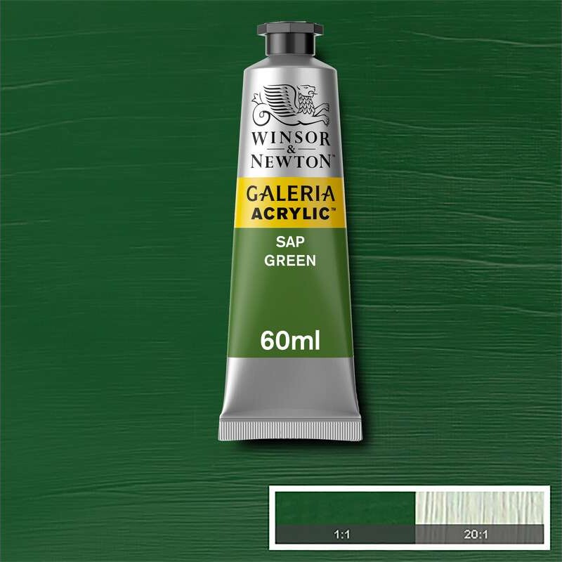 Winsor Newton - Galeria Akrylmaling - Sap Grøn 60 Ml