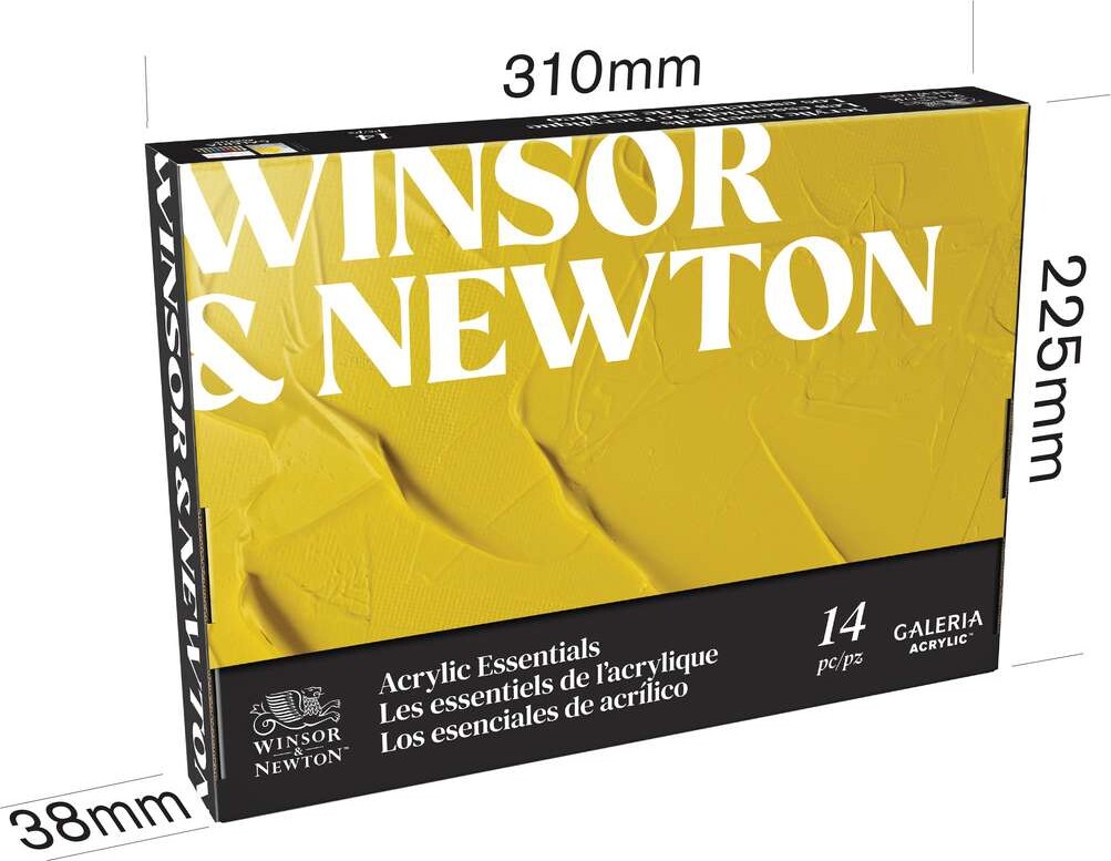 Winsor Newton - Akrylmaling - Galeria Acrylic Essentials - 14 Dele