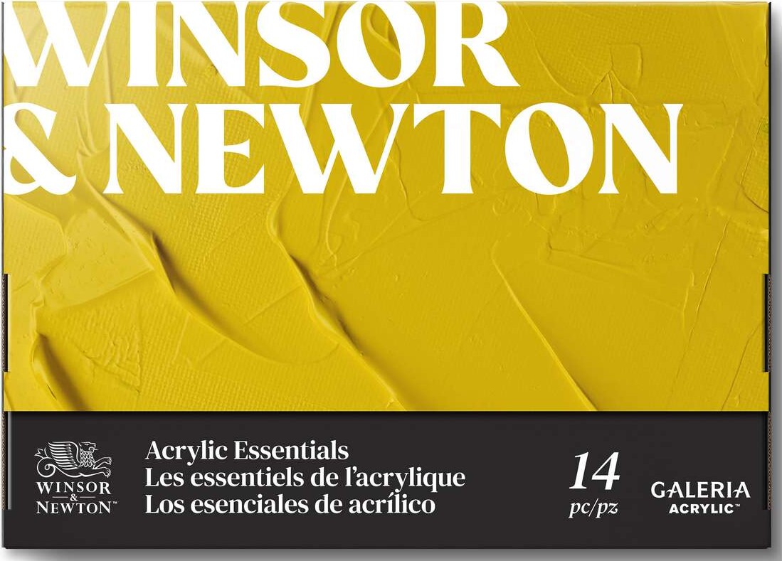 Winsor Newton - Akrylmaling - Galeria Acrylic Essentials - 14 Dele