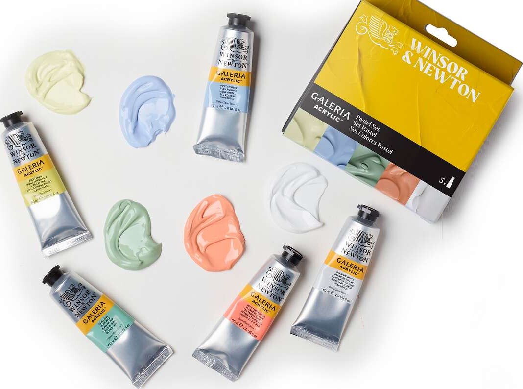 Winsor Newton - Galeria Acrylic - Pastel Set - 5X60 Ml