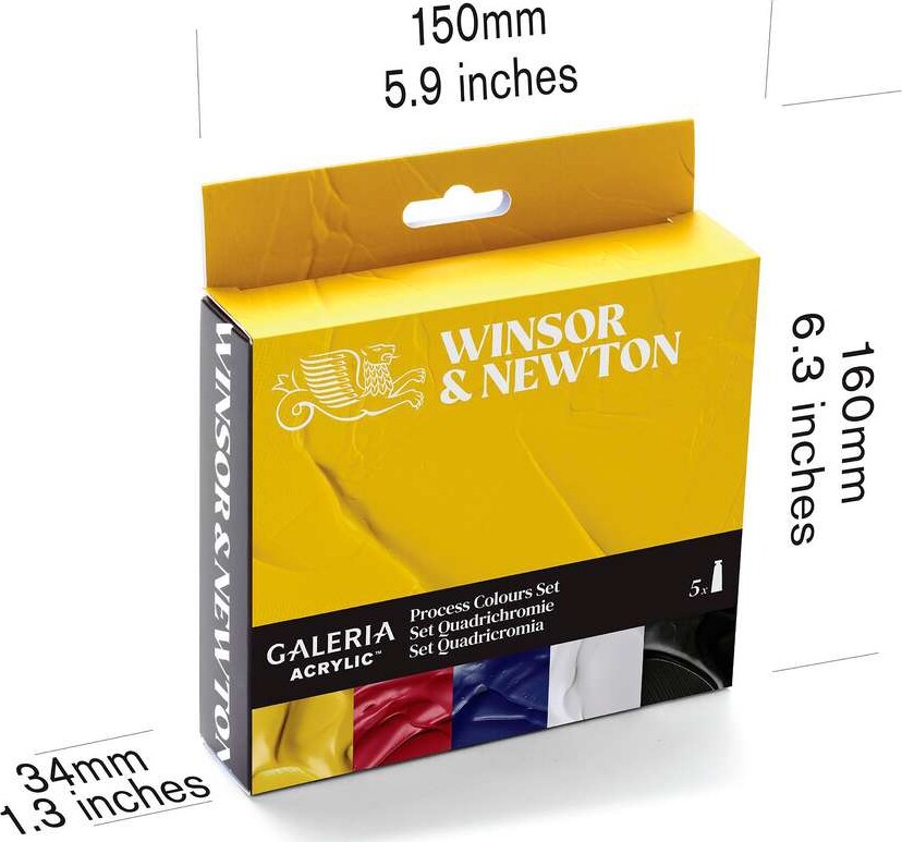 Winsor Newton - Galeria Acrylic - Process Set - 5X60 Ml