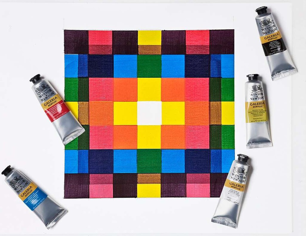 Winsor Newton - Galeria Acrylic - Process Set - 5X60 Ml