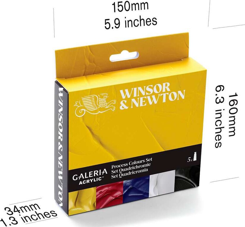Winsor Newton - Galeria Acrylic - Process Set - 5X60 Ml