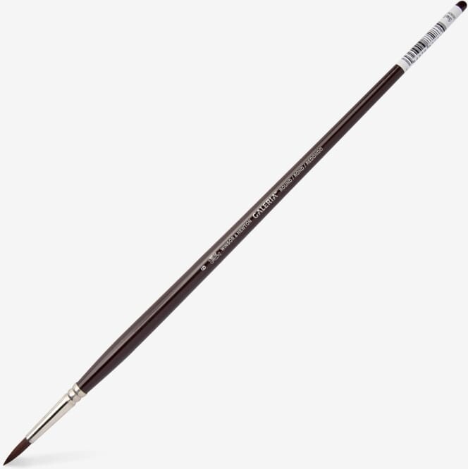 Winsor Newton - Galeria Akryl Pensel - Rund - Lang - Str 6