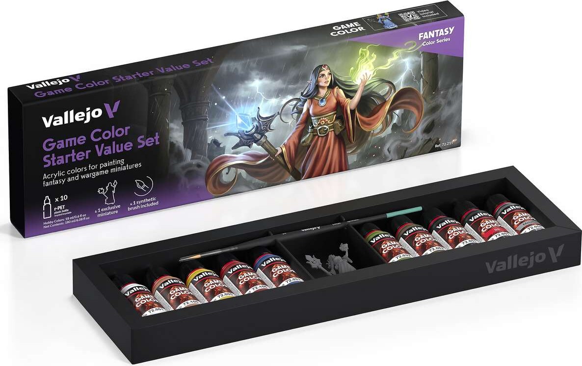 Game Color Starter Value Set 10X18Ml - 72215 - Vallejo
