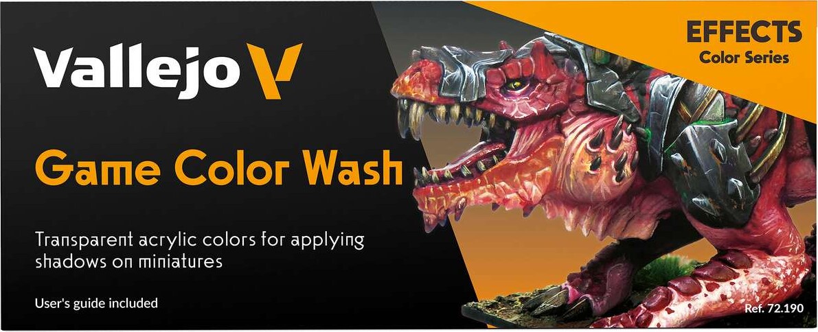Vallejo - Game Color Wash Maling Sæt - 8X18 Ml