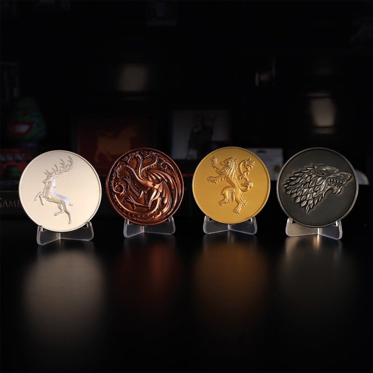 Game Of Thrones Limited Edition Sigil Medallion Collection