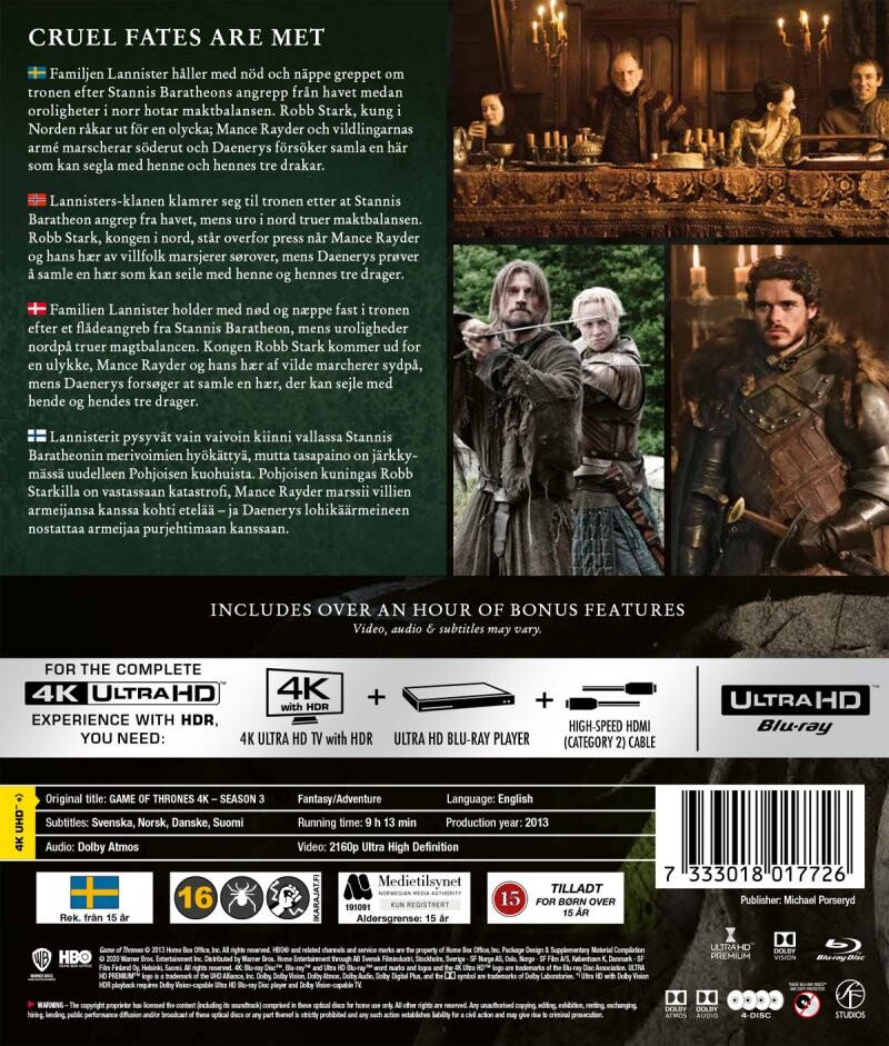 Game Of Thrones - Sæson 3