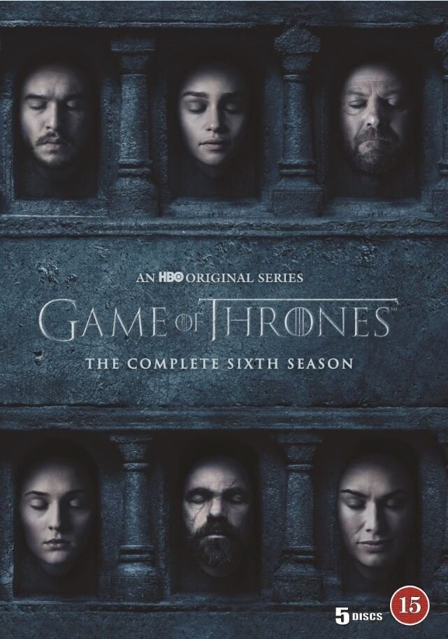 Game Of Thrones - Sæson 6 - Hbo DVD → Køb TV Serien her ...
