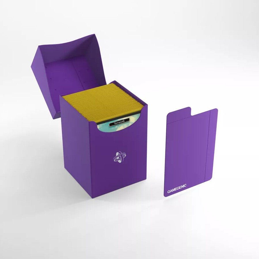 Gamegenic Deck Holder - Plads Til 100 Kort - Lilla