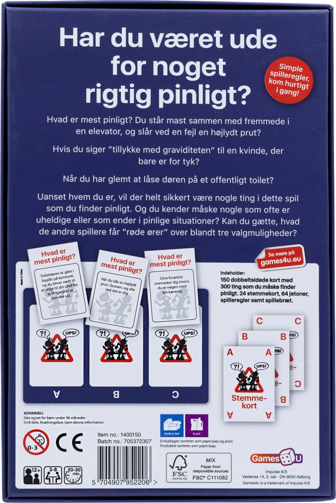 Max Pinlige - Spil - Games4U