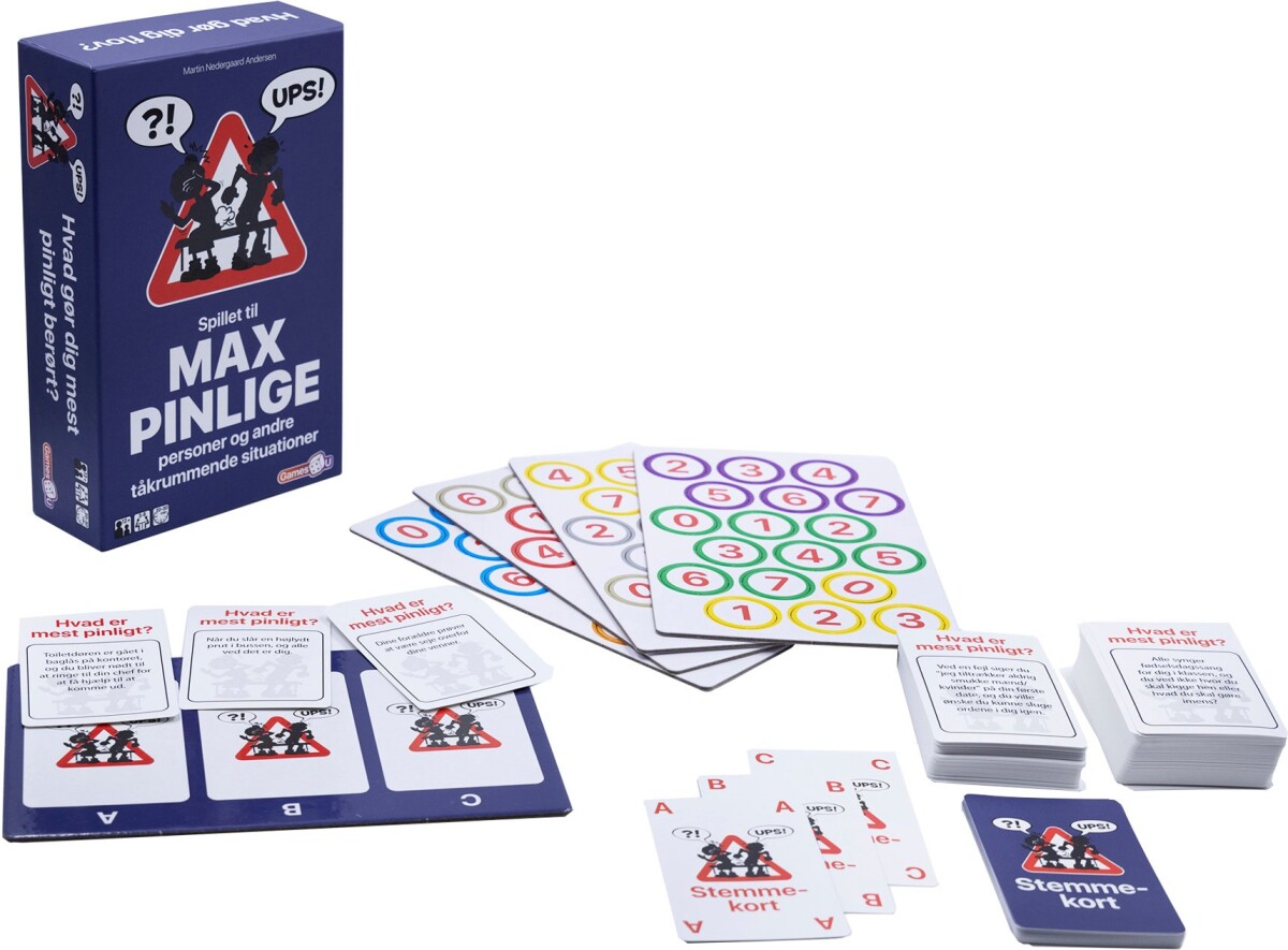 Max Pinlige - Spil - Games4U