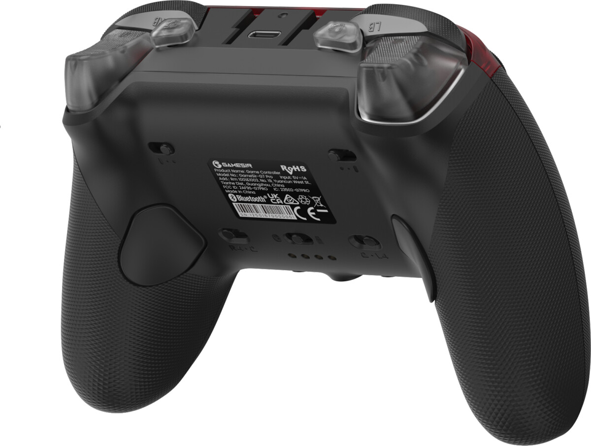 Gamesir - G7 Pro Multiplatform Gamepad - Shadow Ember - Black